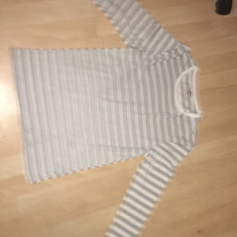 Long sleeve Shirt from Rue21 White and Grey
